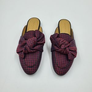 SANDRO KNOTTED BOW MULES